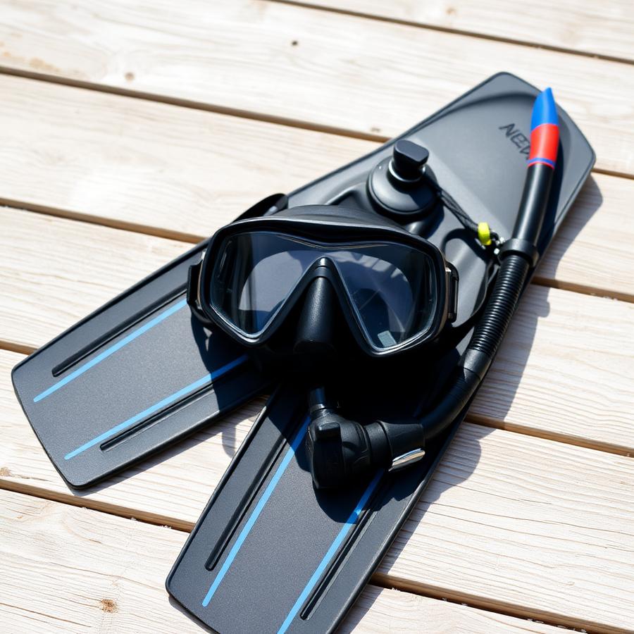 Complete Scuba Package — Mask, Fins, Reg